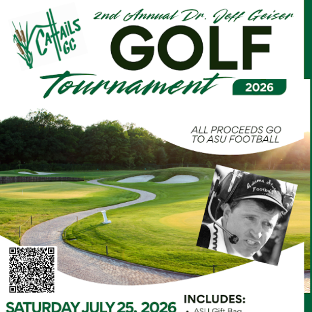 2026 ASU Football 2nd Annual Dr. Jeff Geiser Golf Tournament - logo